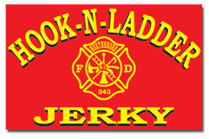 Hook N Ladder Jerky Beef Jerky Label